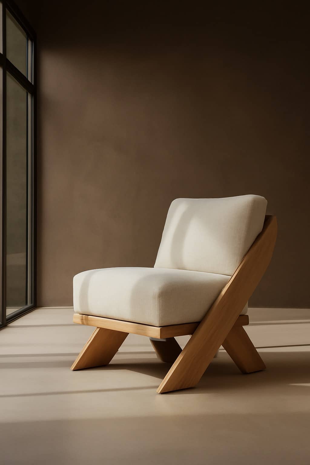 Sable Oak Lounge Accent Chair - 4
