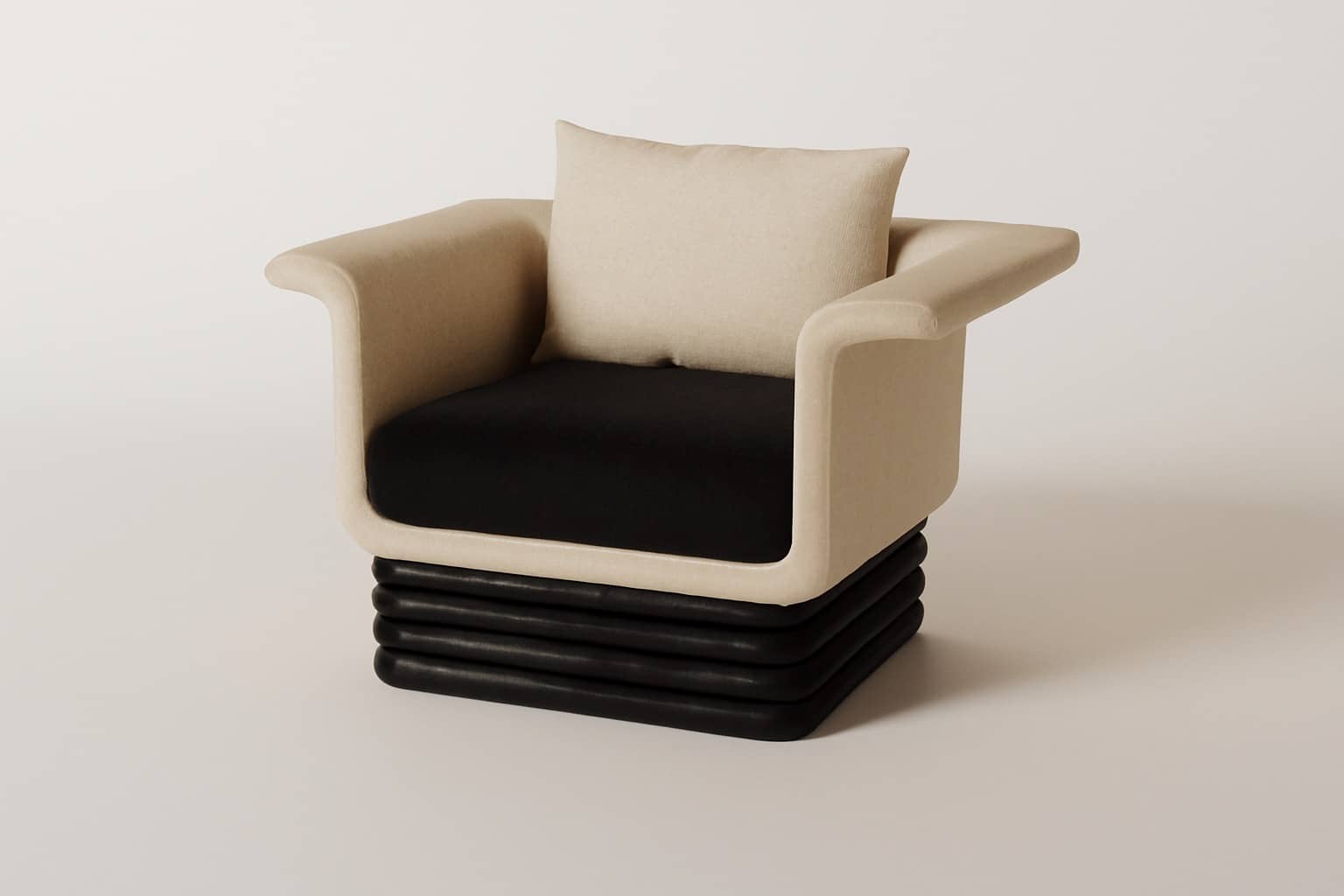 The Monza Sculptural Accent Chair - 2