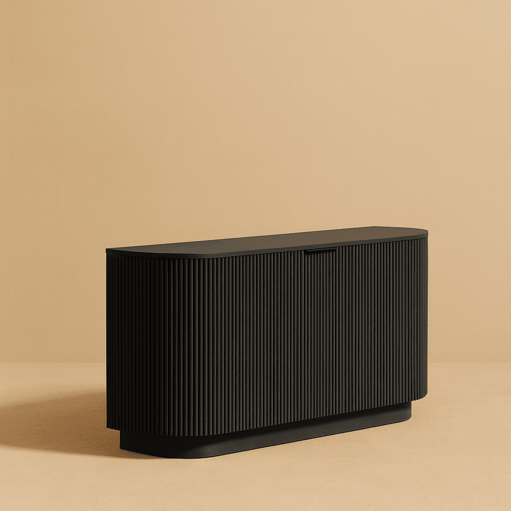 Athena Ribbed Sideboard - 2