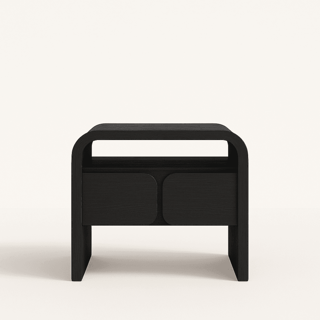 Vienna Curve Nightstand - 1