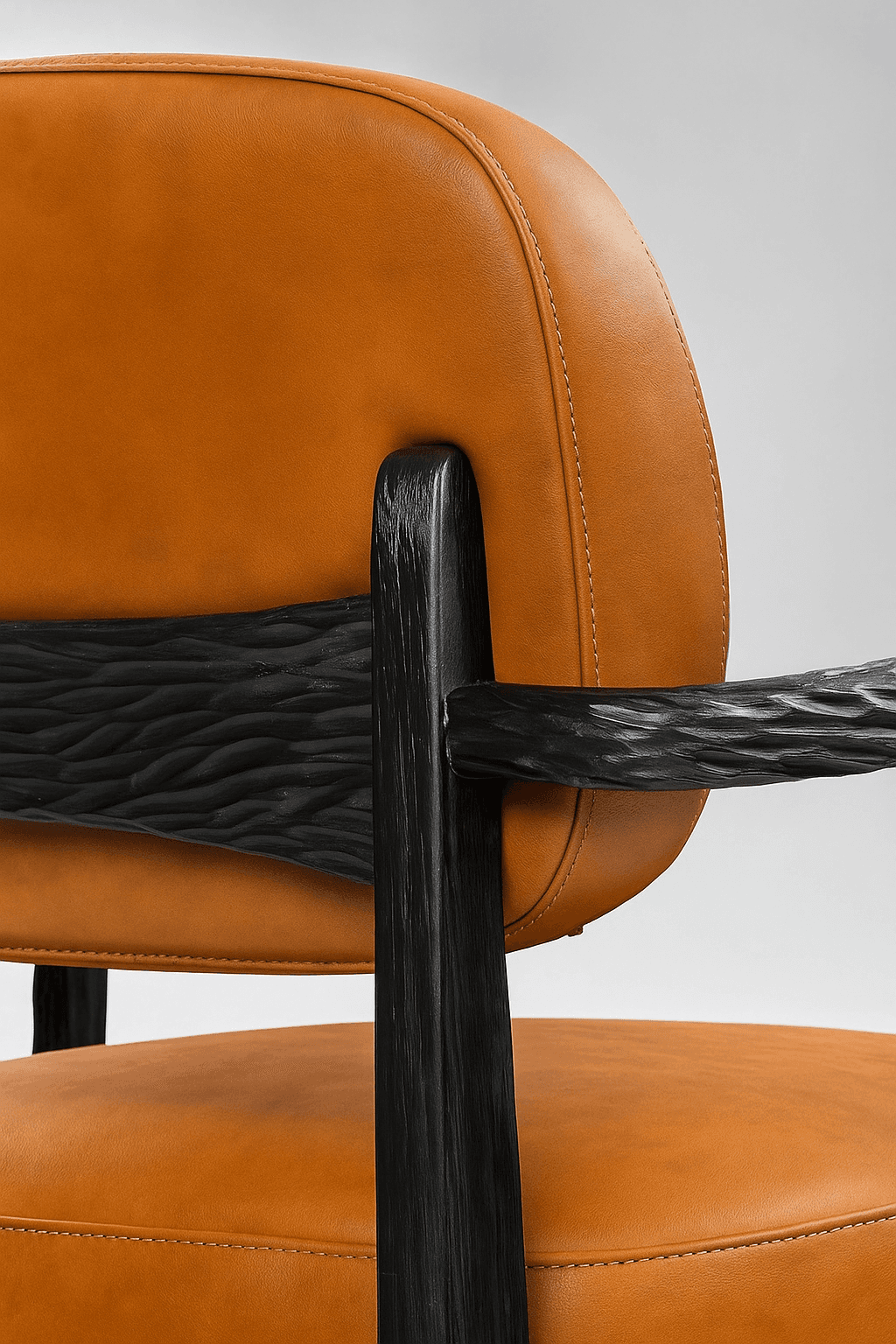 Sienna Leather Accent Chair - 3