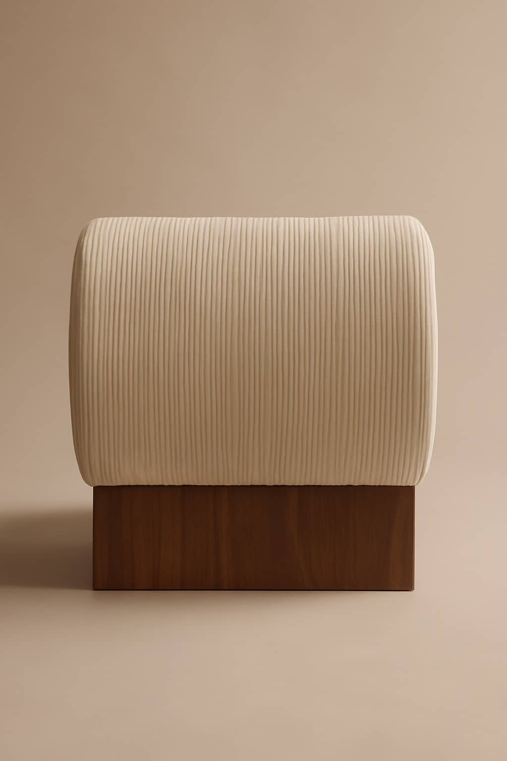 Crescent Curve Sculptural Accent Chair - 5