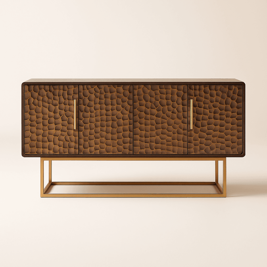 Vintage Ember Credenza - 1