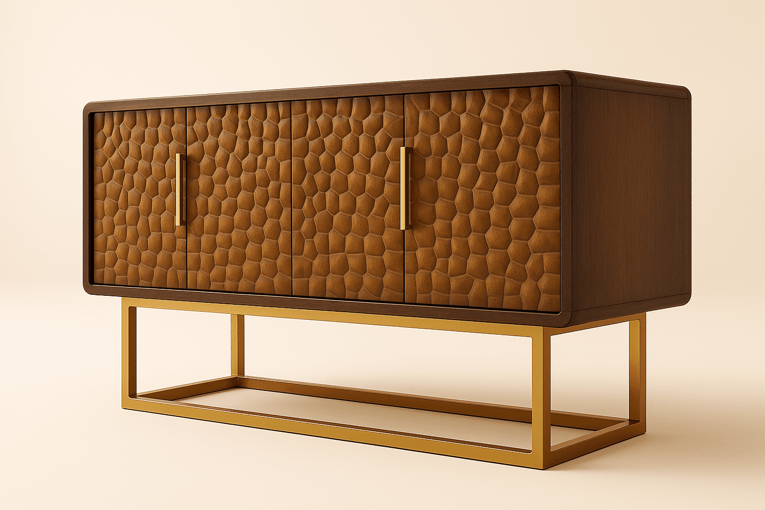 Vintage Ember Credenza - 2