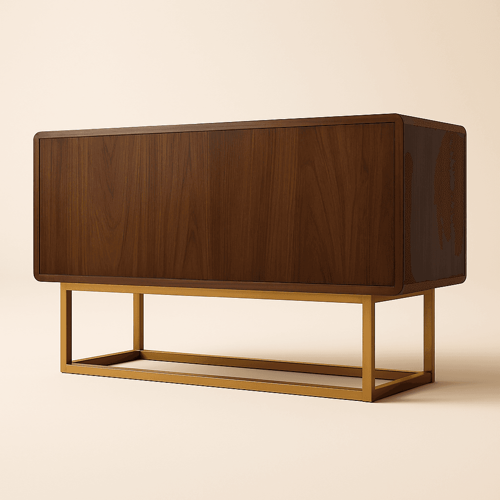 Vintage Ember Credenza - 3