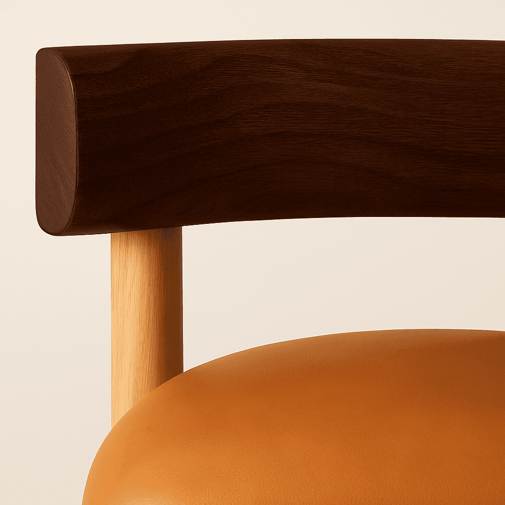Maple & Mocha Stool - 4