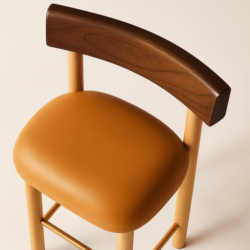 Maple & Mocha Stool - 5