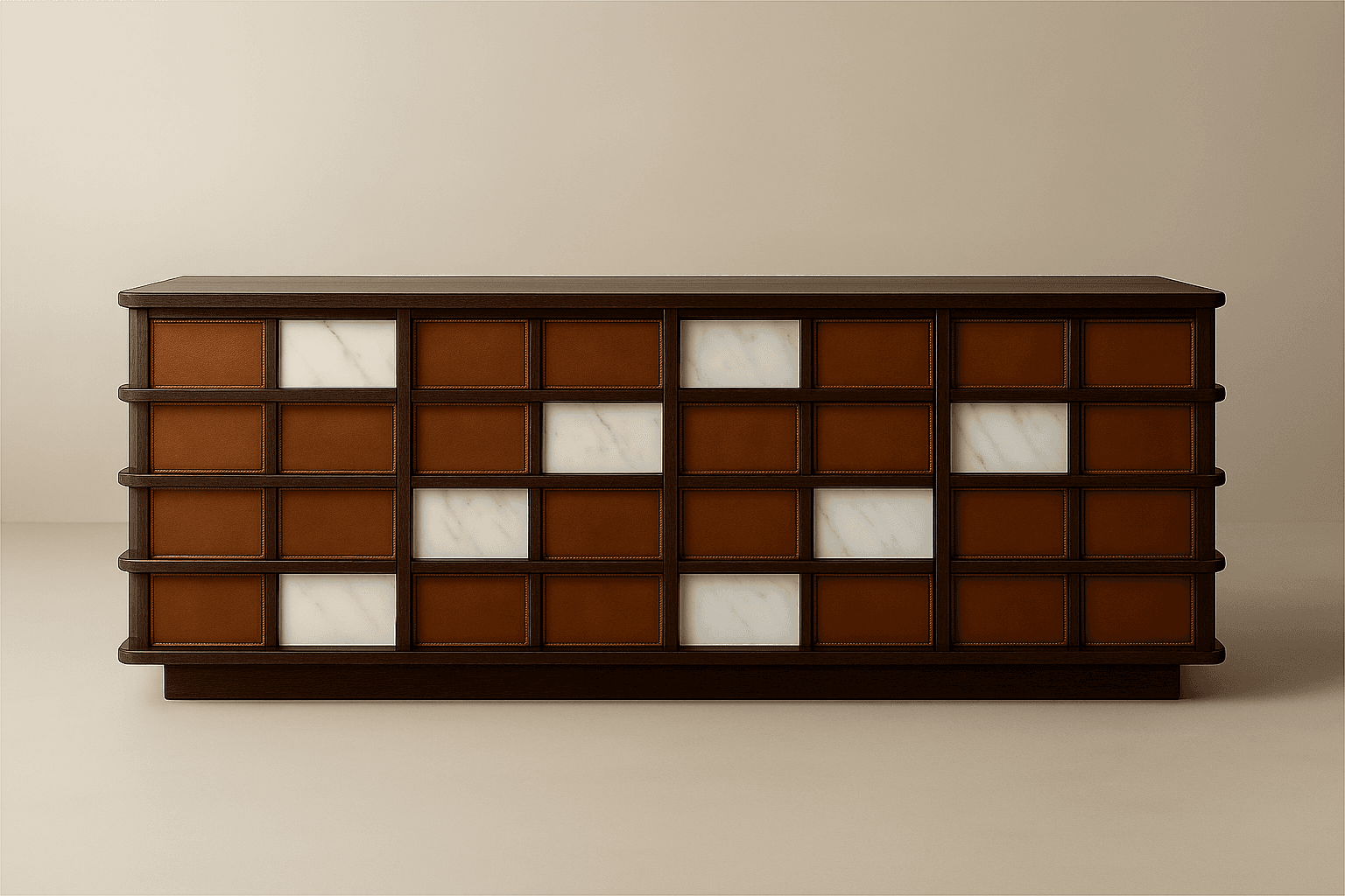 Marbella Grid Sideboard - 1