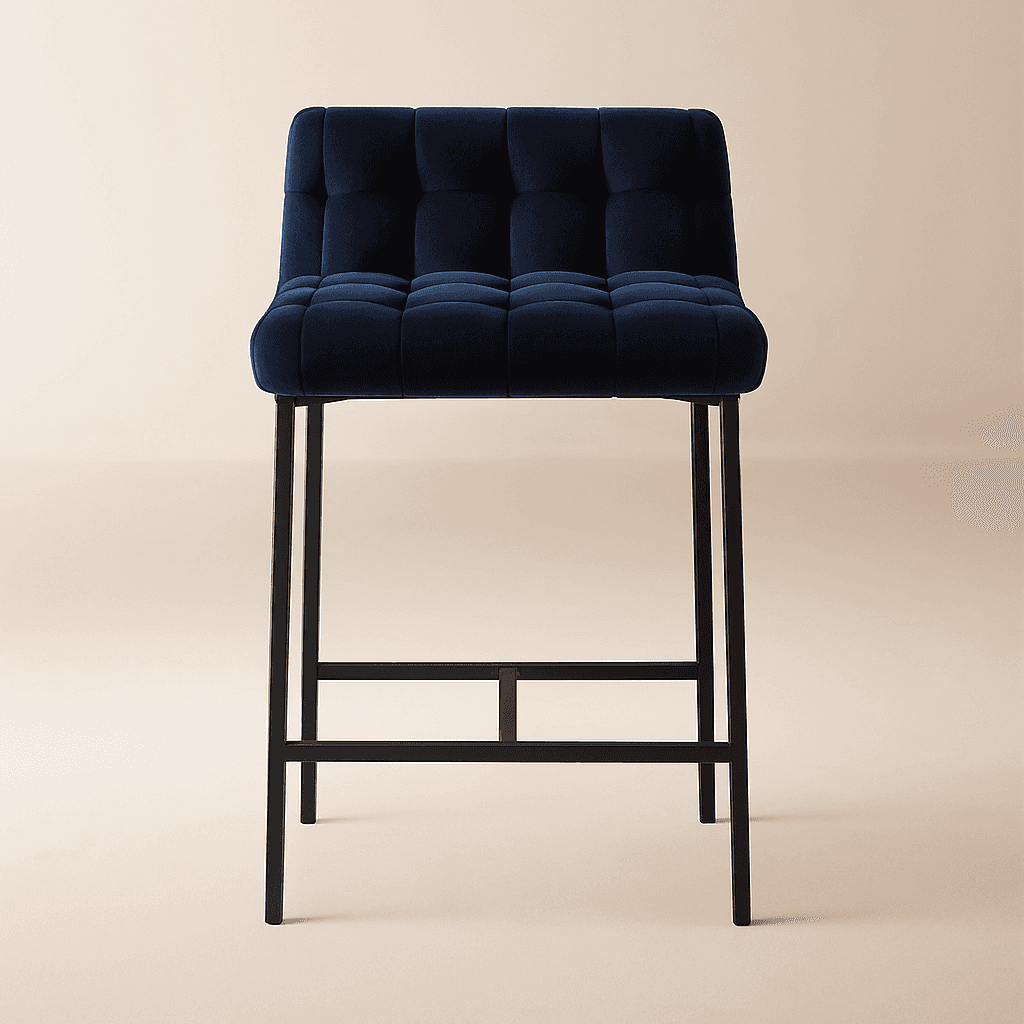 Midnight Luxe Stool - 1