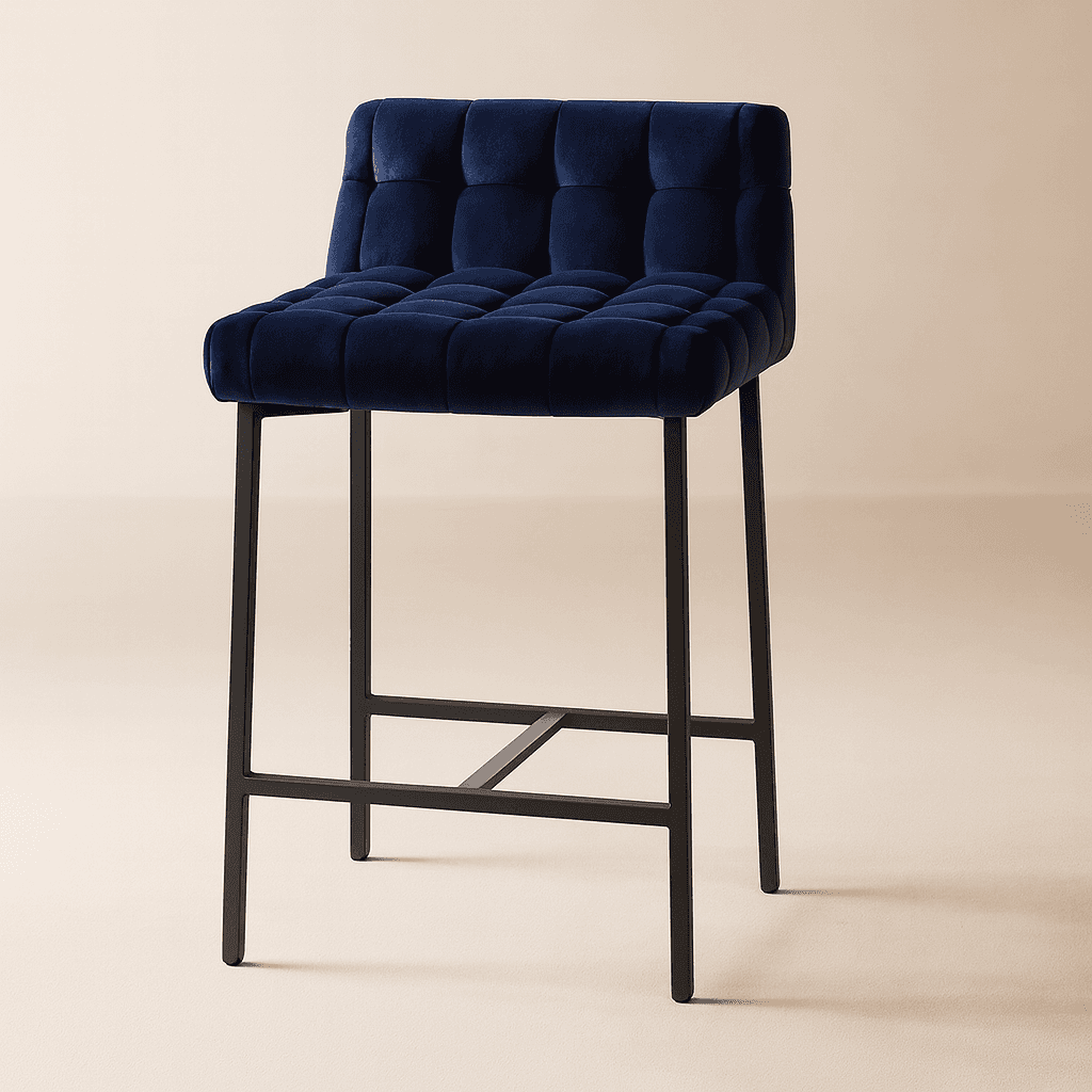 Midnight Luxe Stool - 2