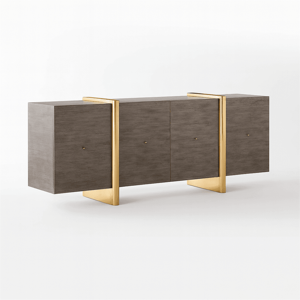 Elysian Gold Console Table - 2