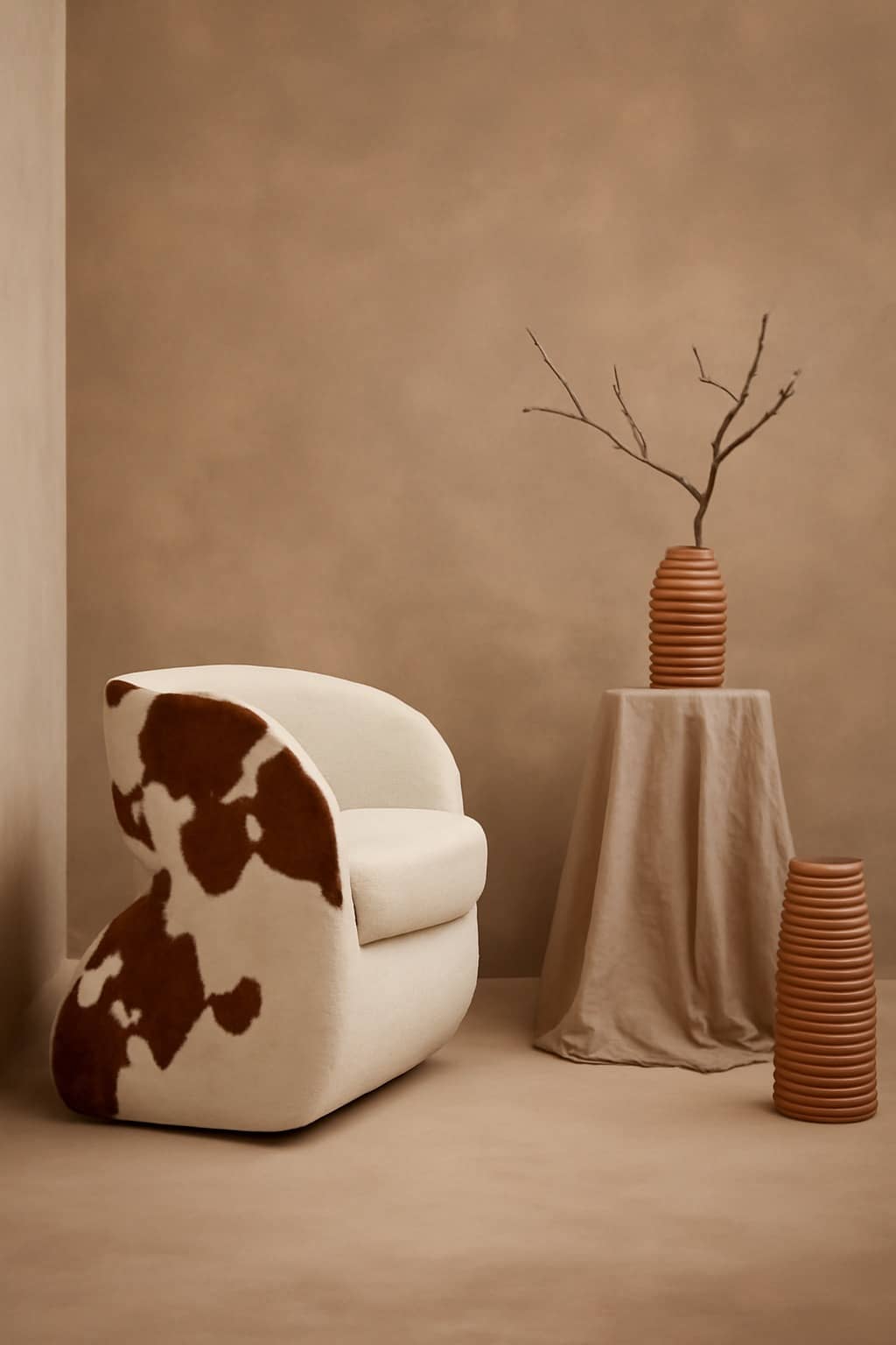 Sierra Cowhide Accent Chair - 4