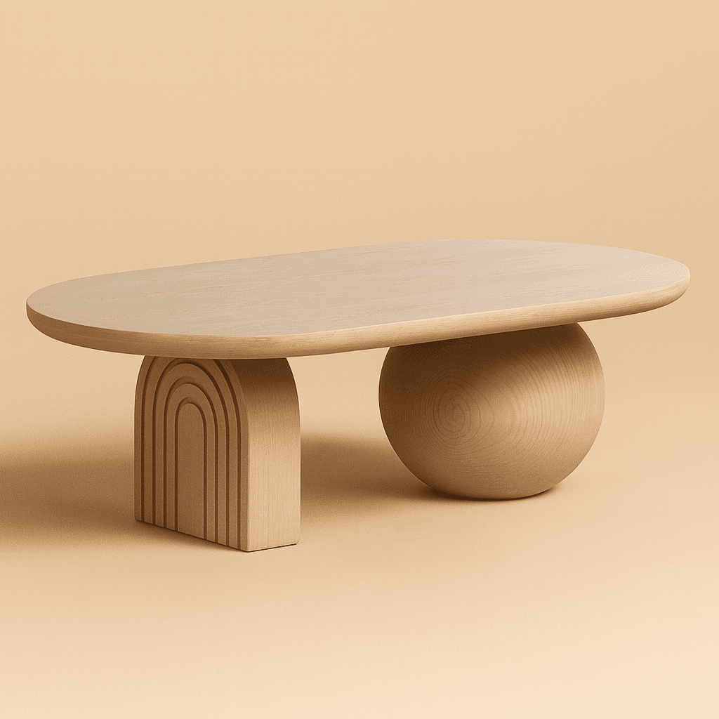 Luna Arc Coffee Table - 1