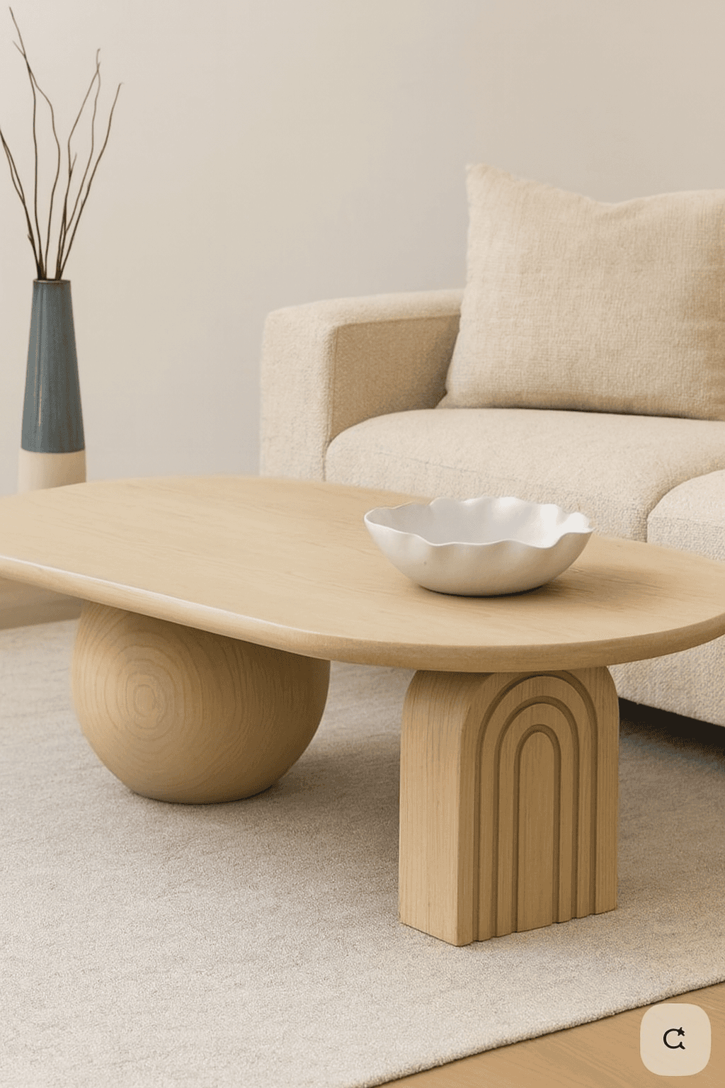 Luna Arc Coffee Table - 3