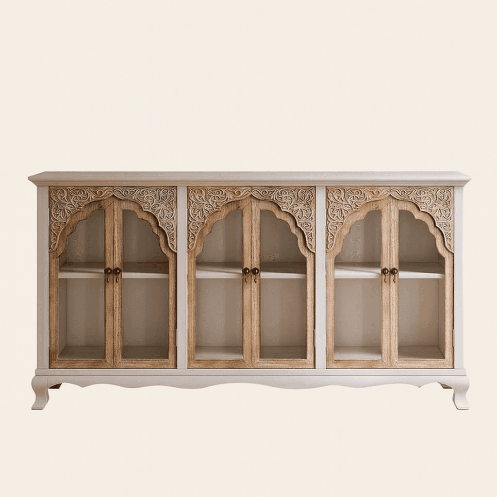Seraphina Carved Arch Sideboard - 1