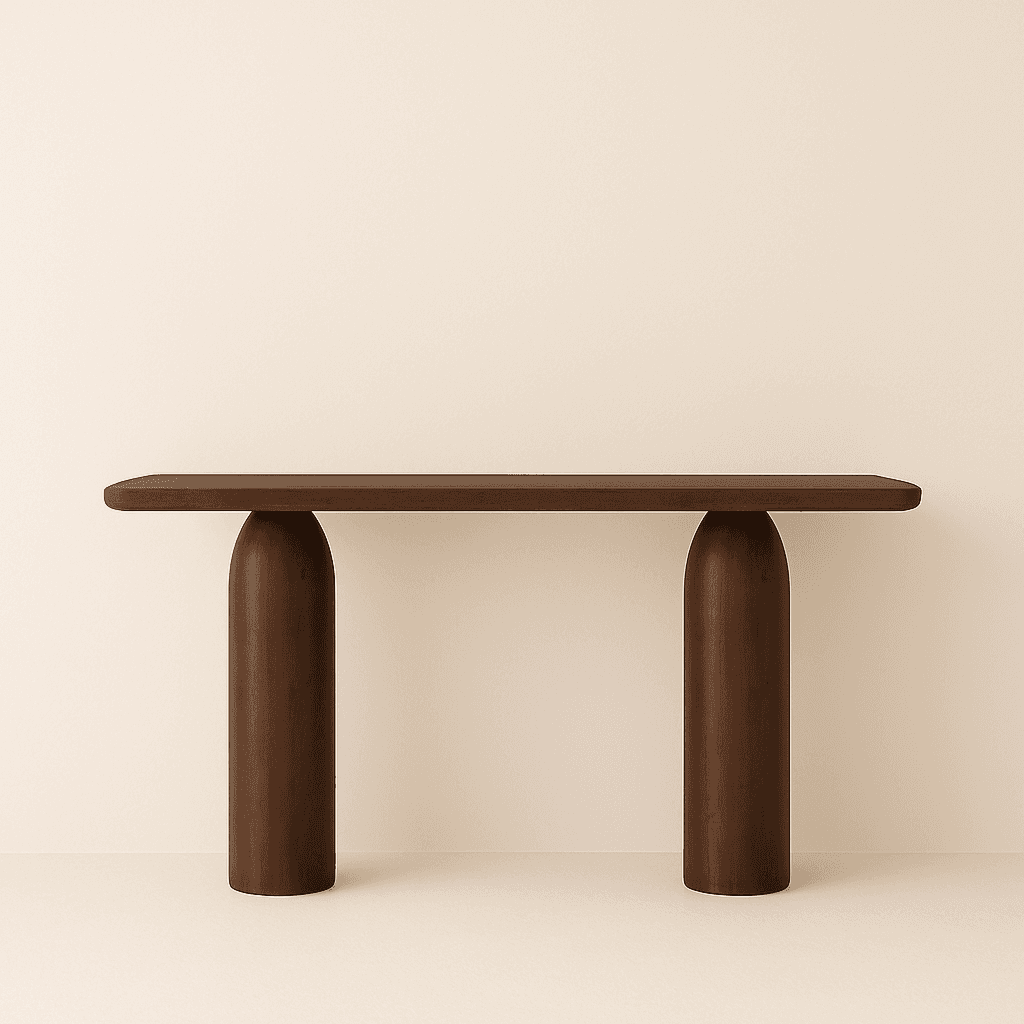 Cocoa Pillar Console - 1