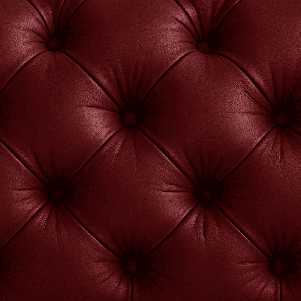 Monarch Leather Ottoman - 3