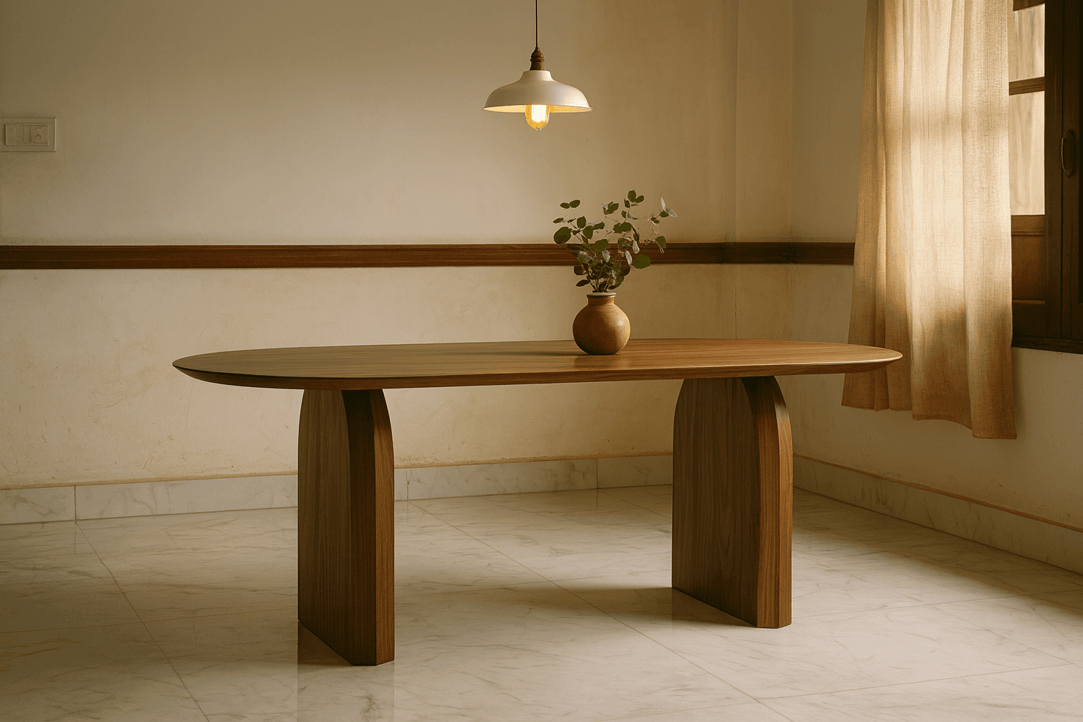 HaloEdge Dining Table - 3