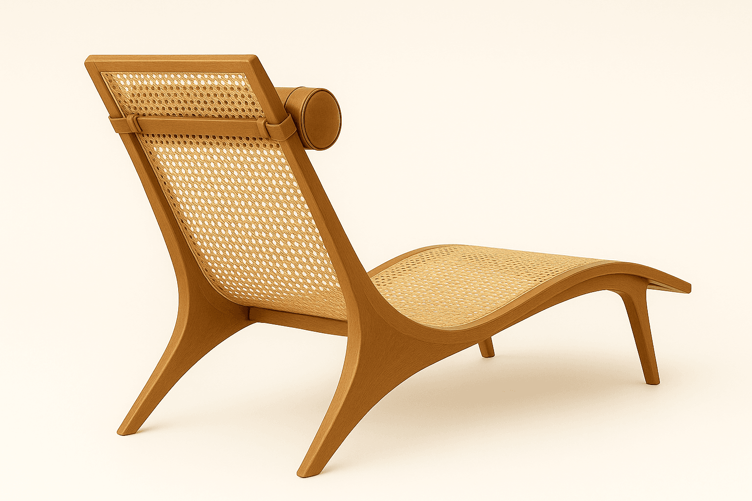 Vedra Cane Lounger - 3