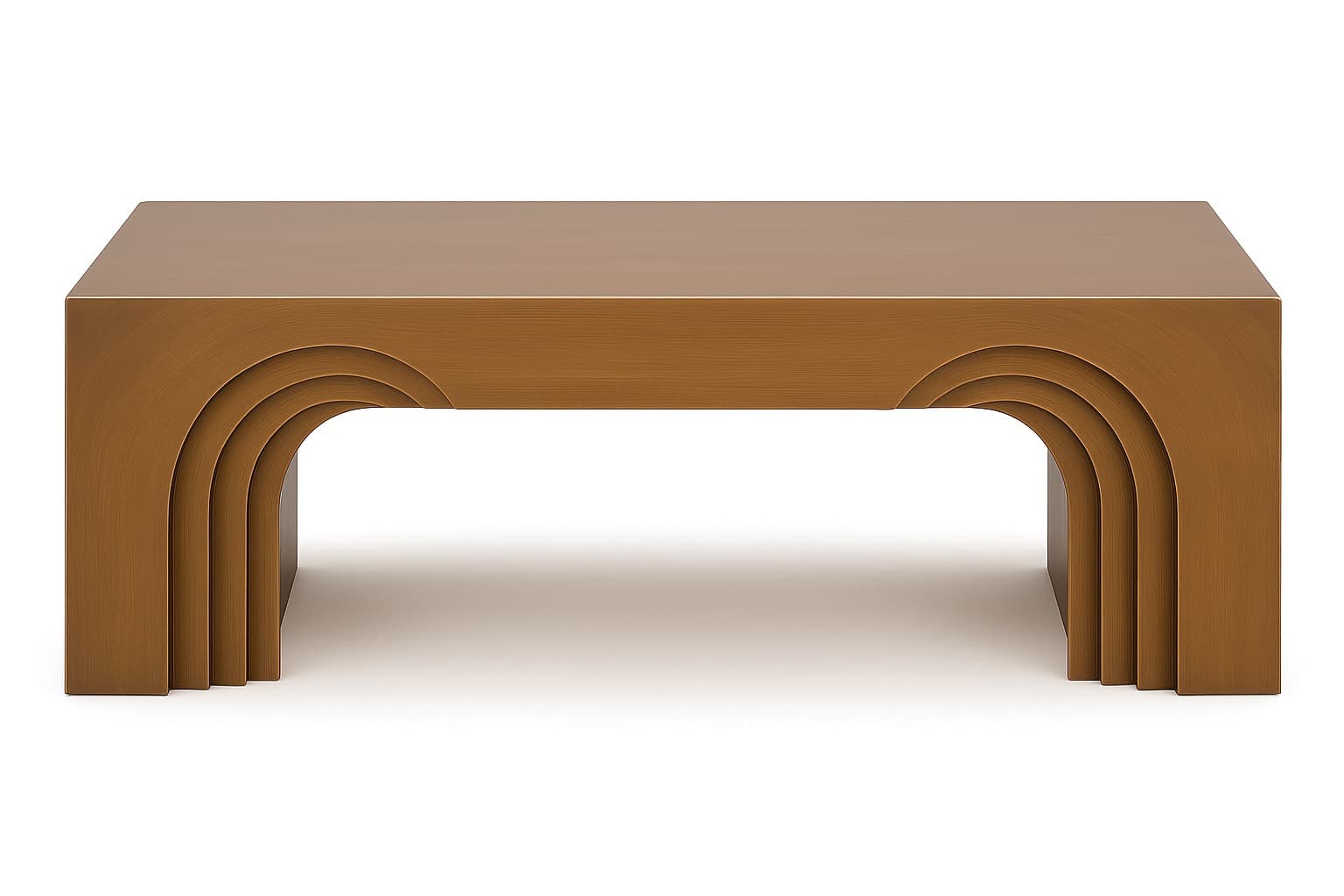 Modern Arch Bronze Coffee Table – Sculptural Statement Piece for Luxury Living - 2