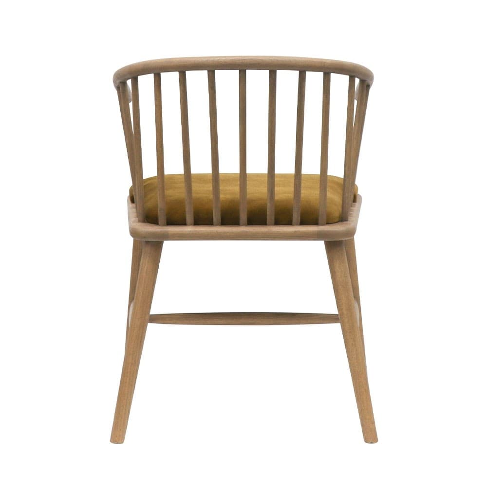 Canvas Upholstered Modern Dining Chair - 4