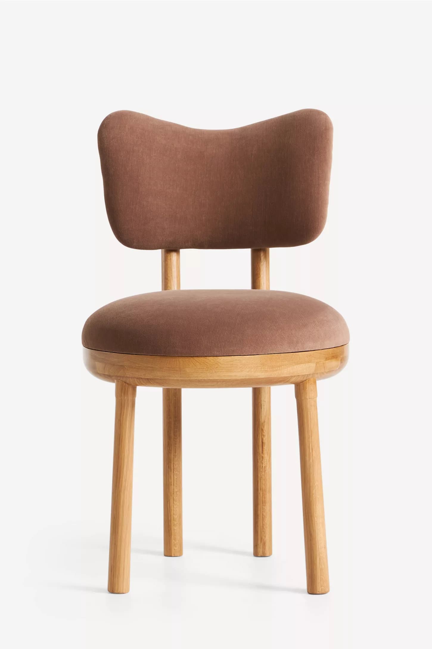 Sora Velvet Seat Dining Chair - 3