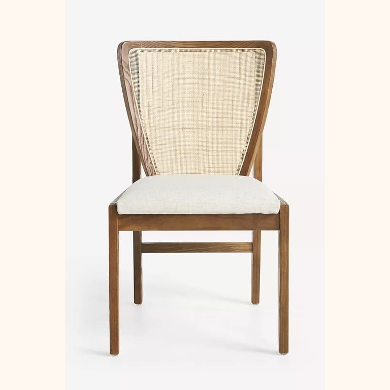 Cane Back Dining Chair - 1