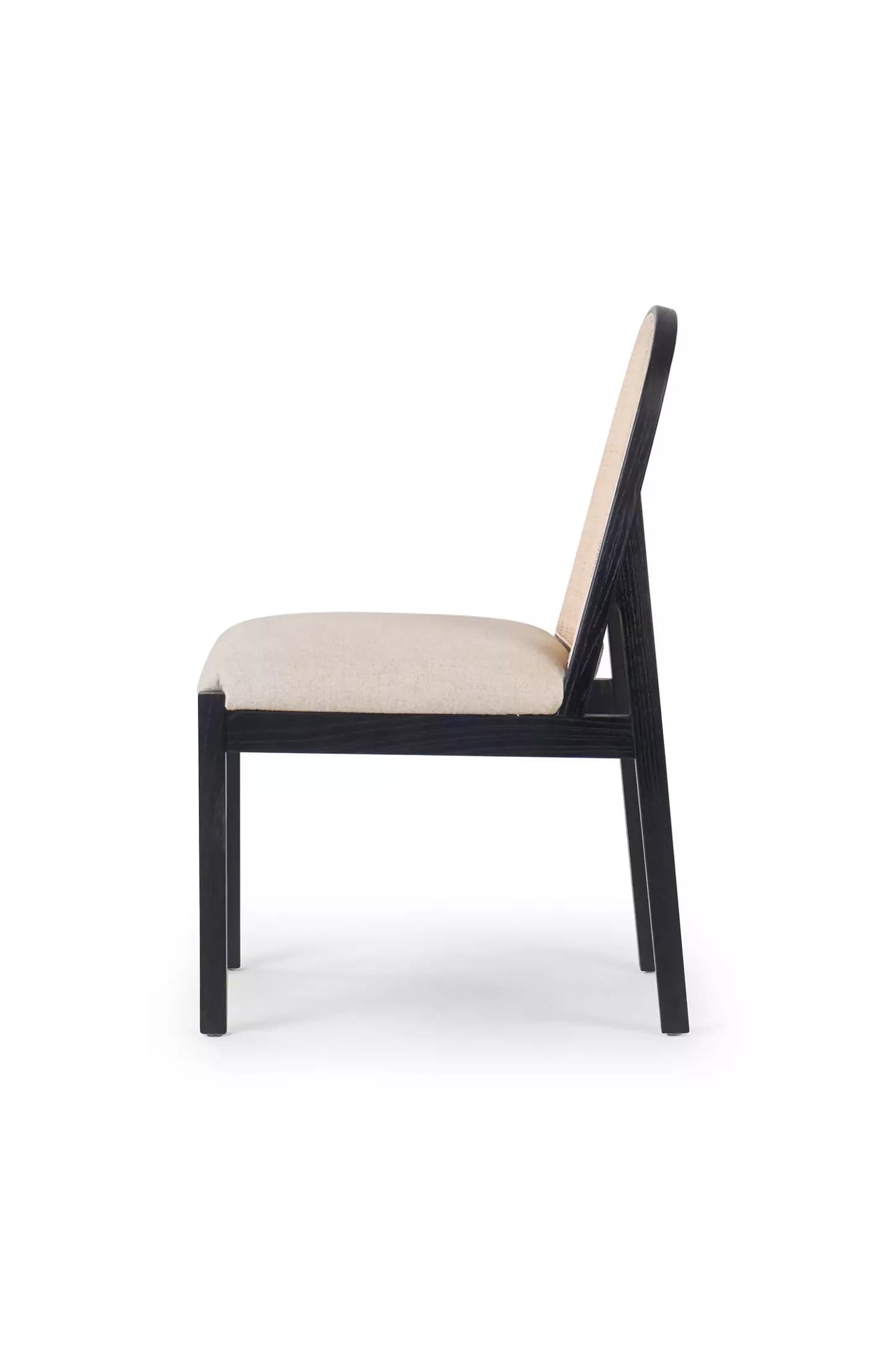 Rattan Back Dining Chair - 3