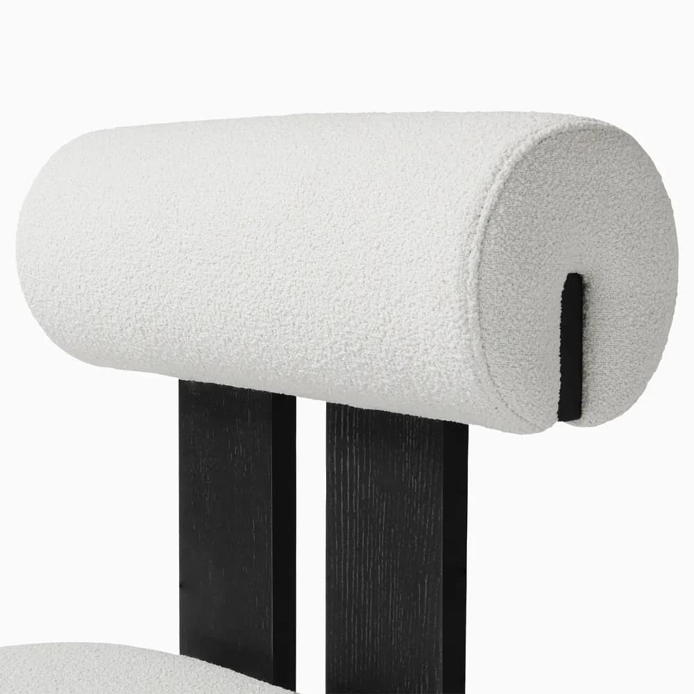 Cozy Bouclé Dining Chair - 4