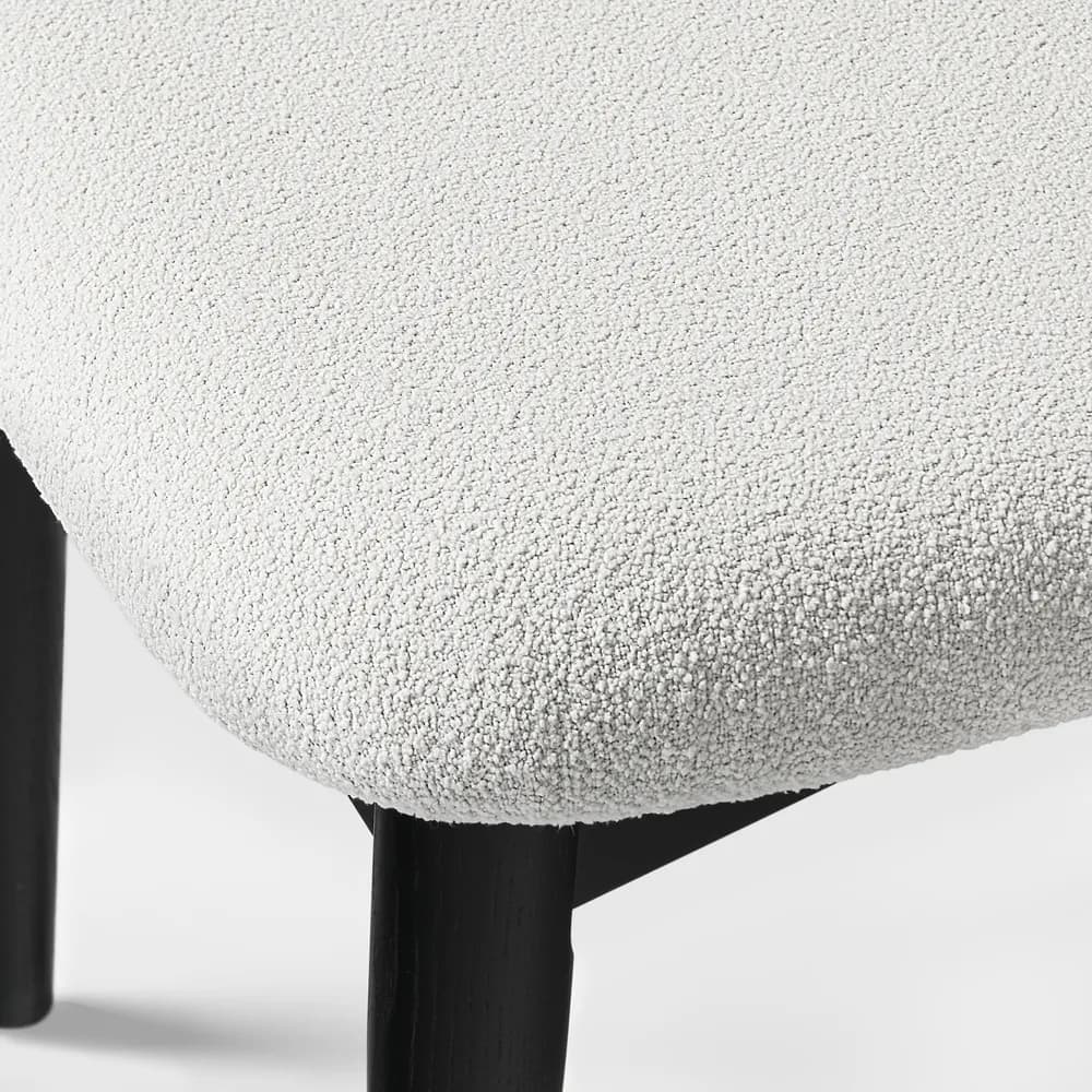 Cozy Bouclé Dining Chair - 5