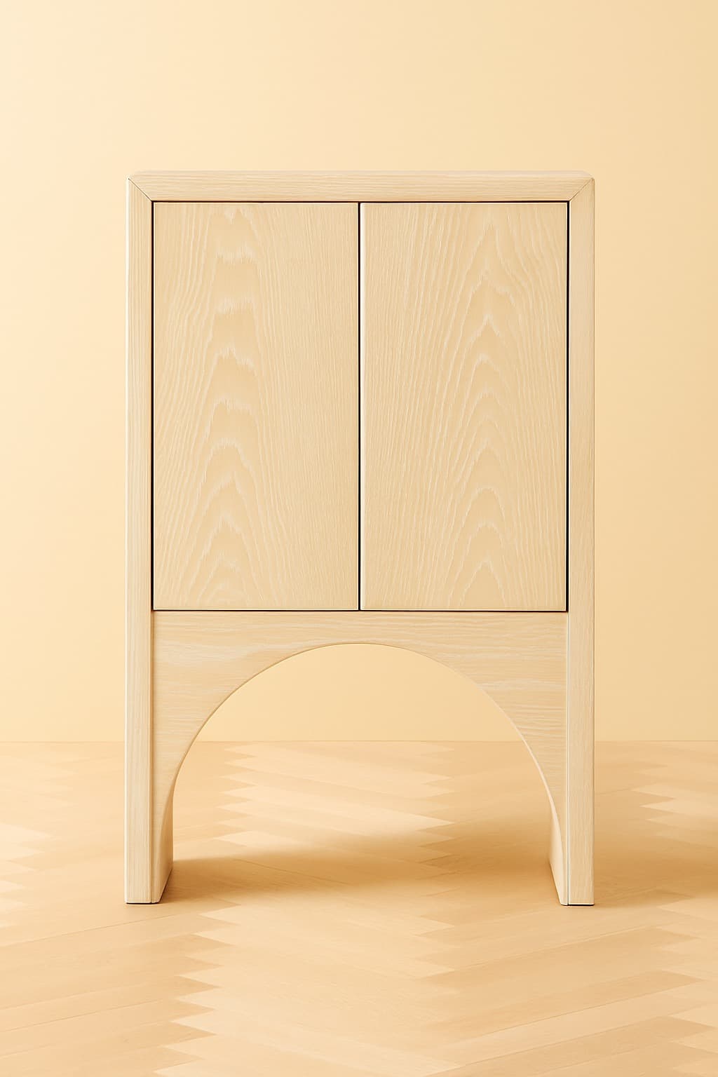 Archeline Cream Oak Sideboard - 2
