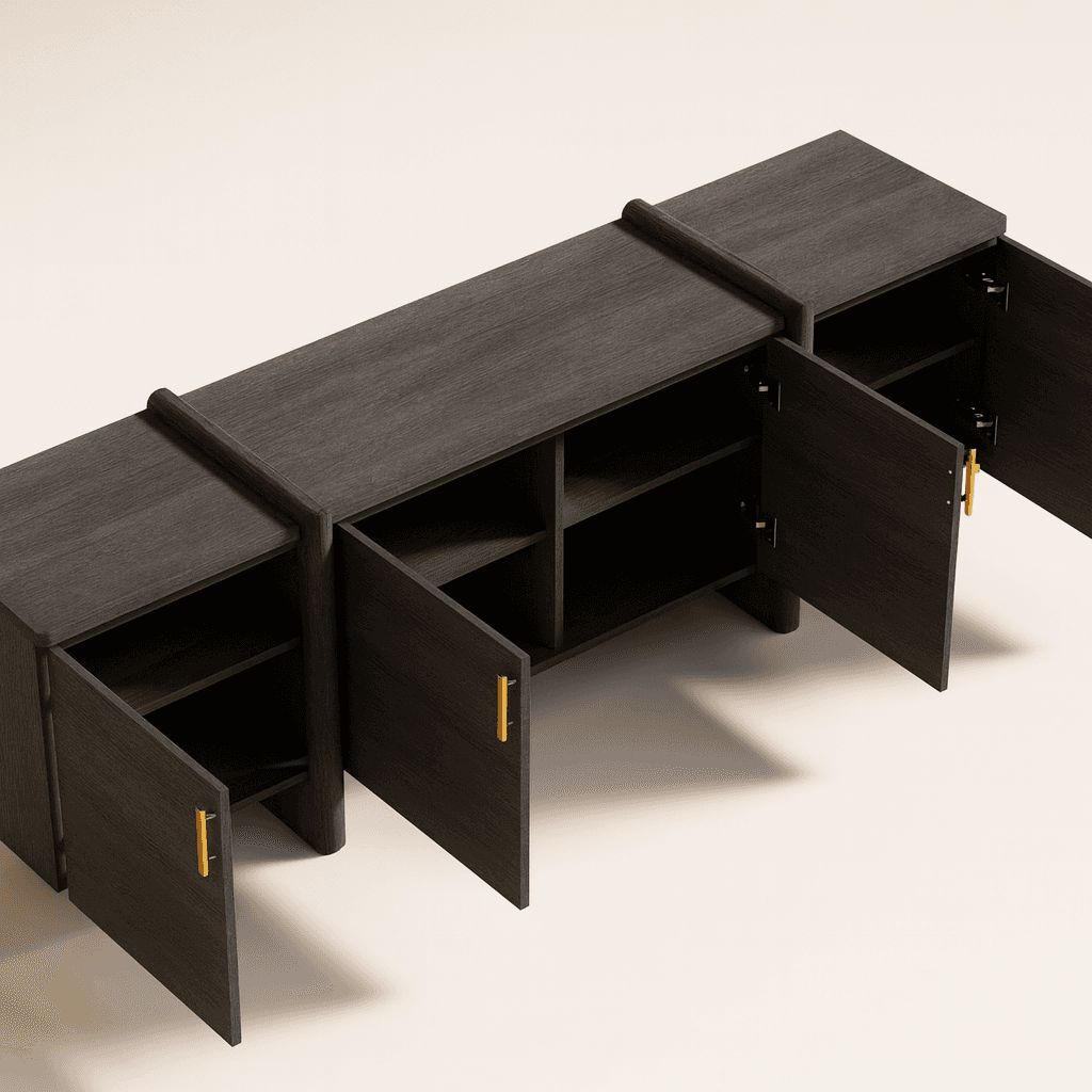 The Atelier Black Sideboard - 4