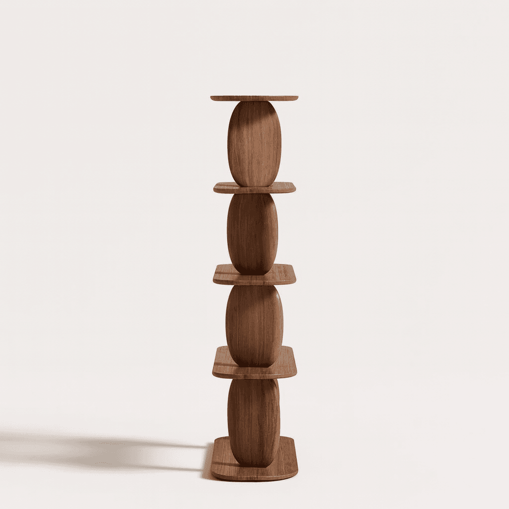 The Orbium Wooden Bookshelf - 3