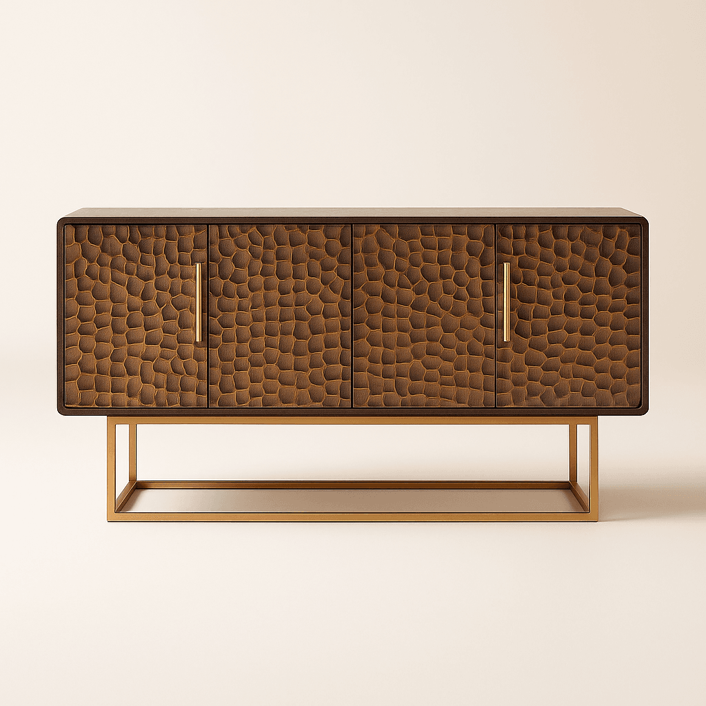 Vintage Ember Credenza - 1