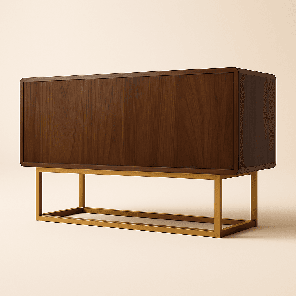 Vintage Ember Credenza - 3