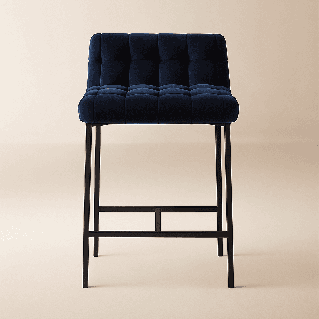Midnight Luxe Stool - 1