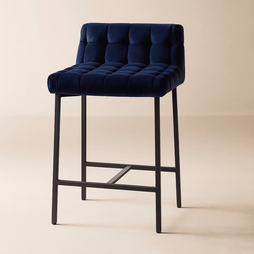 Midnight Luxe Stool - 2