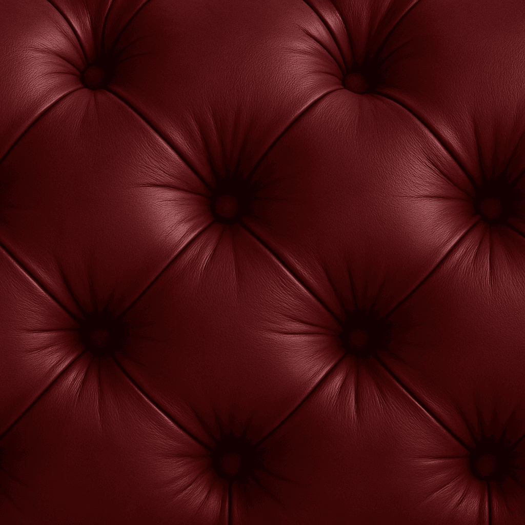 Monarch Leather Ottoman - 3