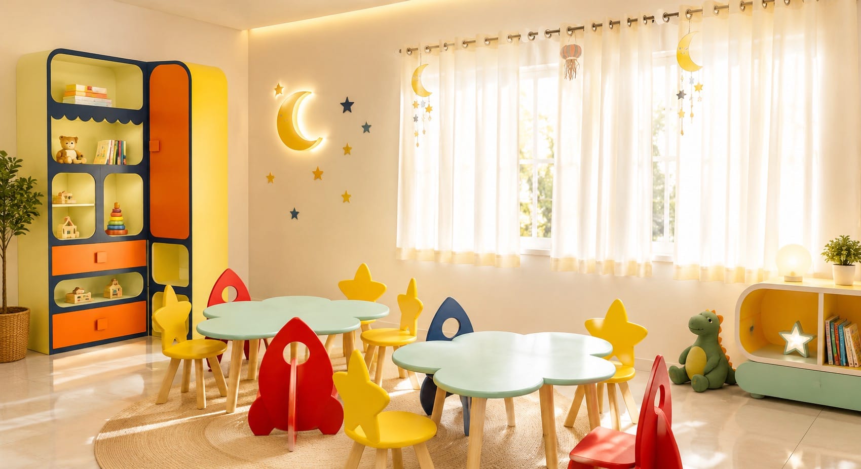 Colour Castle — A Preschool Furniture Project
