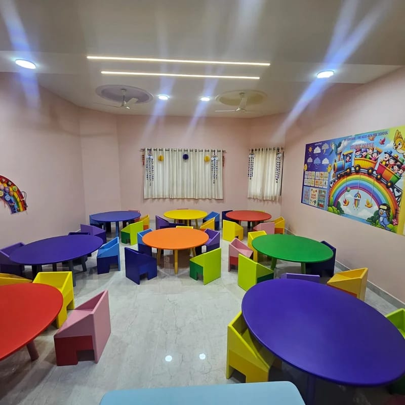 Colour Castle — A Preschool Furniture Project detail 1