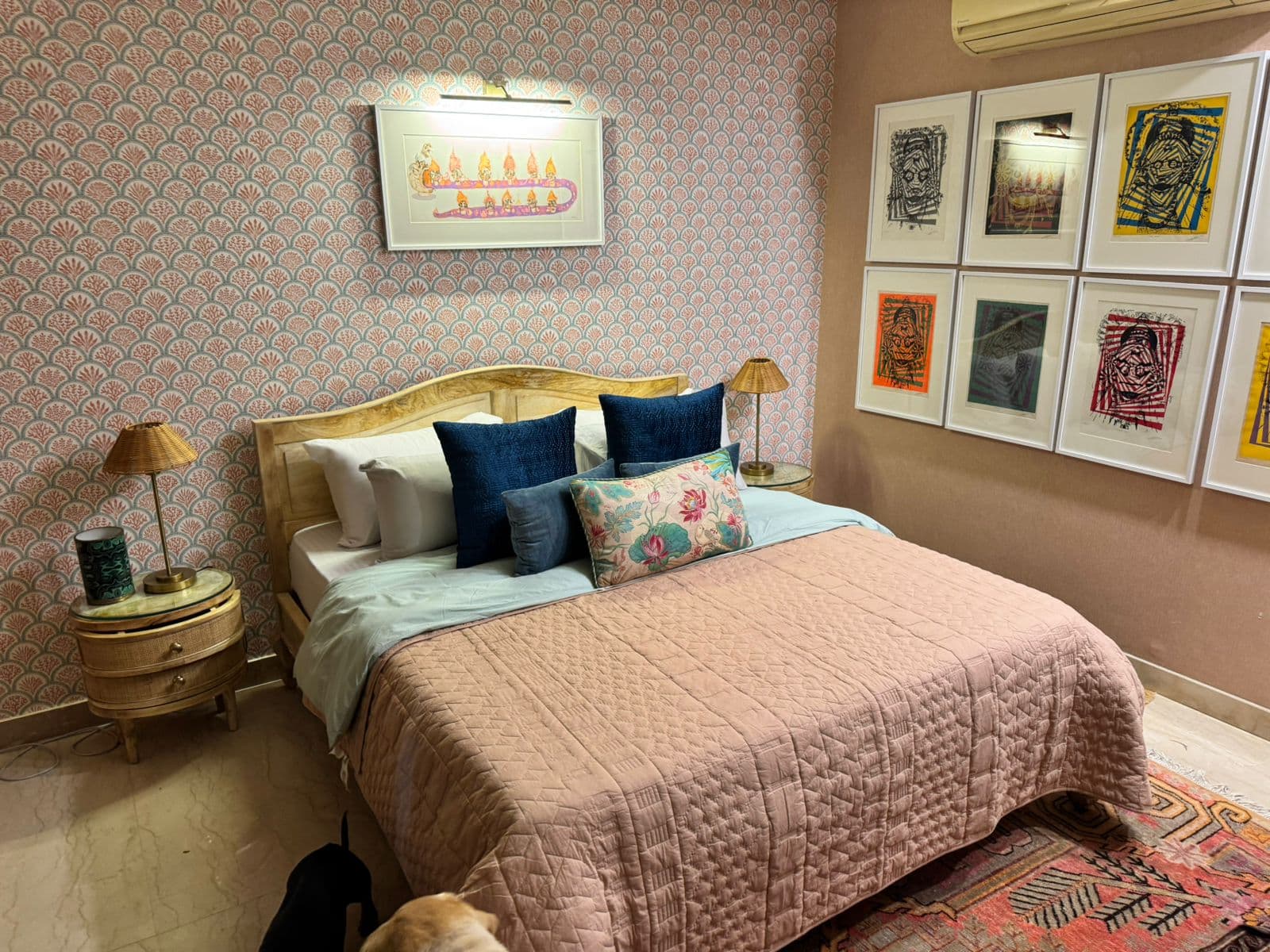 Colourful Vibes — An Art-Filled Maximalist Home detail 3