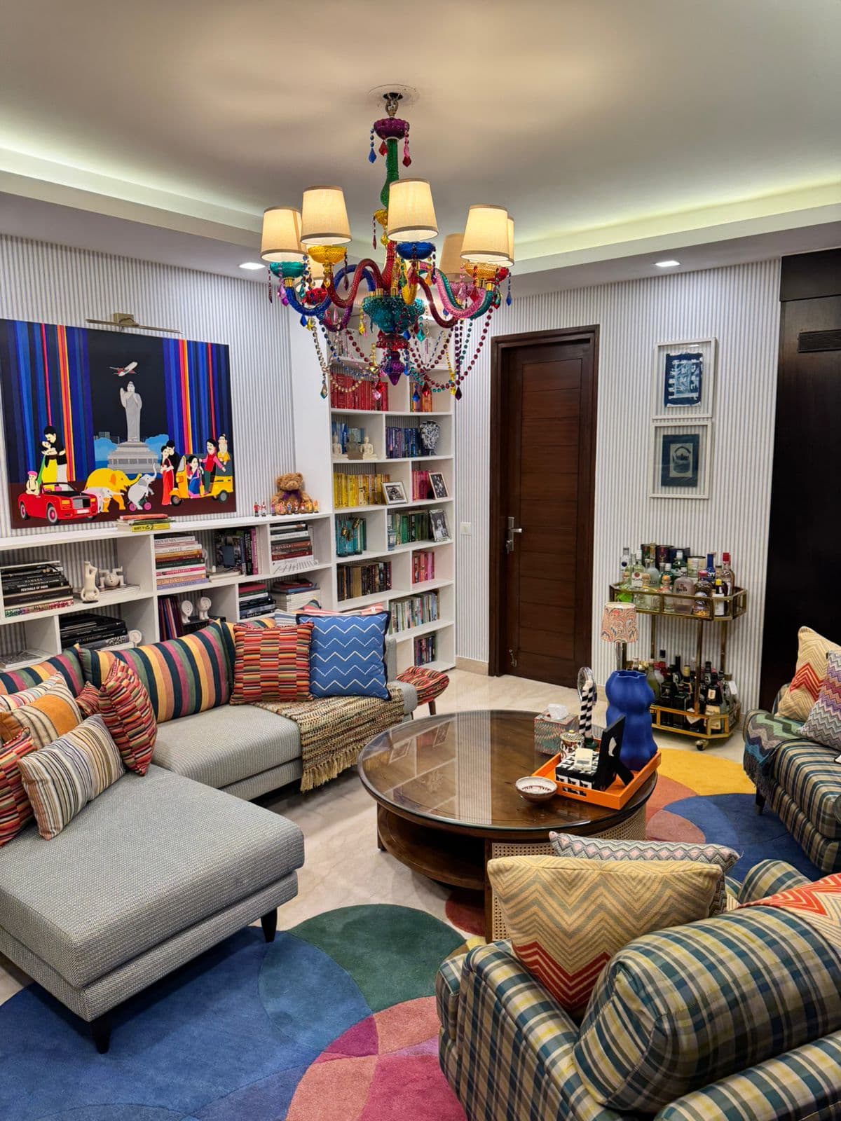 Colourful Vibes — An Art-Filled Maximalist Home detail 9